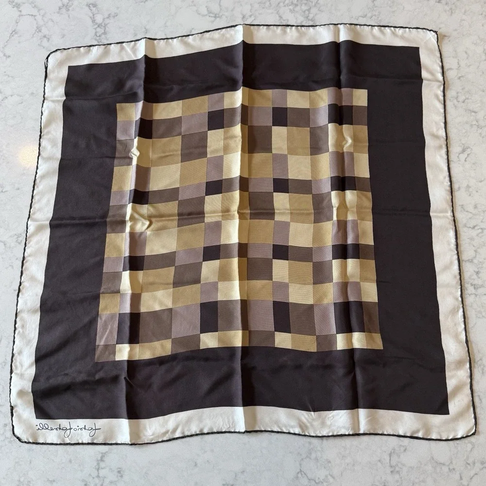 Fabio Fabrelli silk scarf